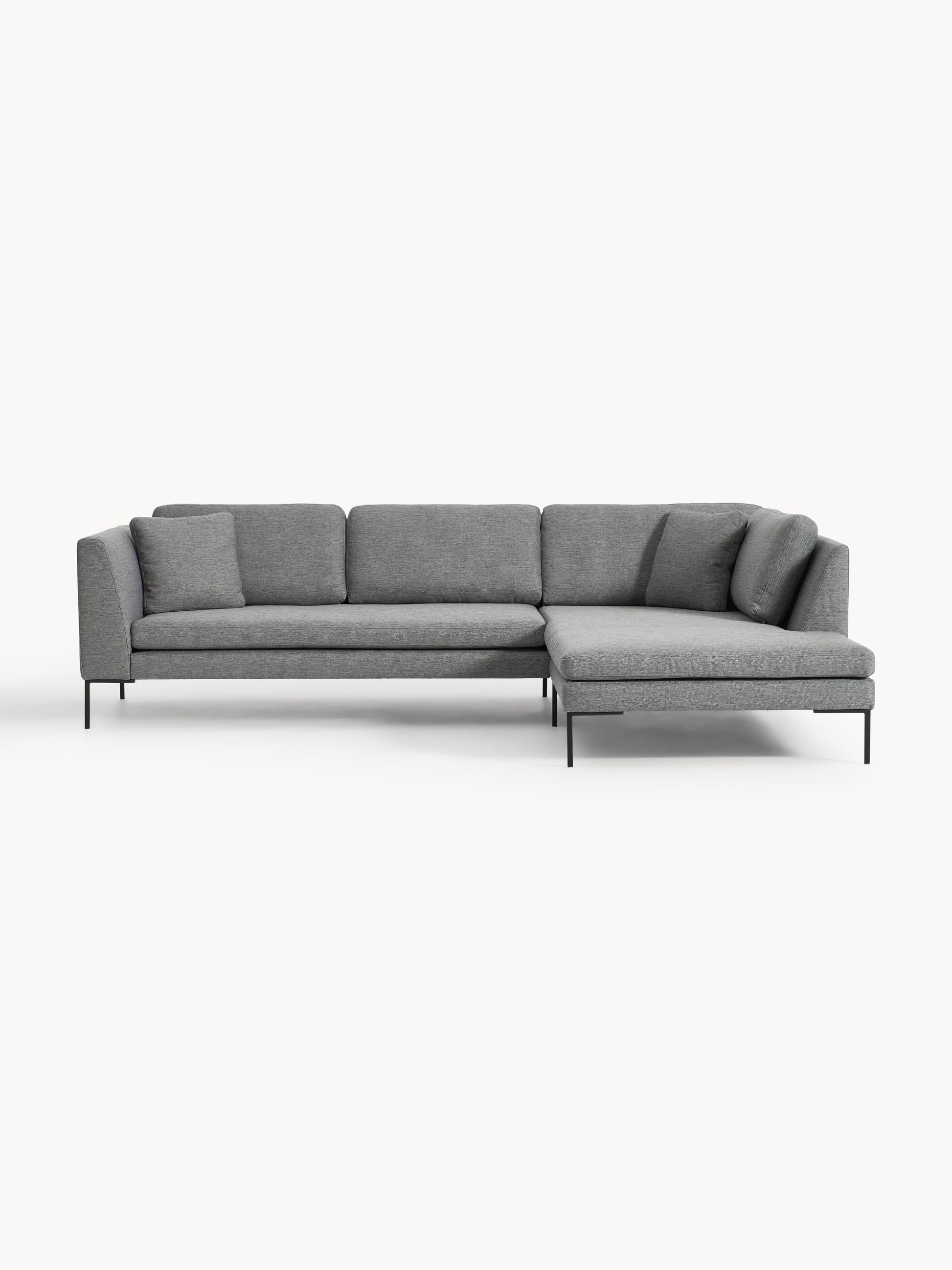 Emlyn Corner Sofa with Metal Legs