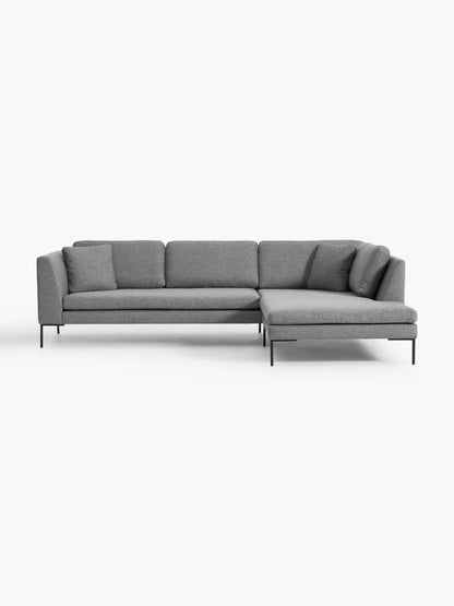 Emlyn Corner Sofa with Metal Legs