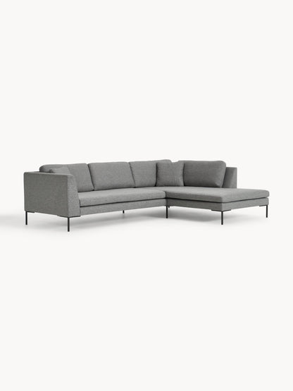Emlyn Corner Sofa with Metal Legs