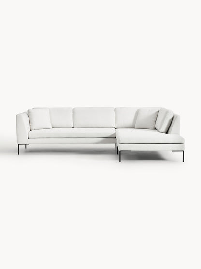 Emlyn Corner Sofa with Metal Legs