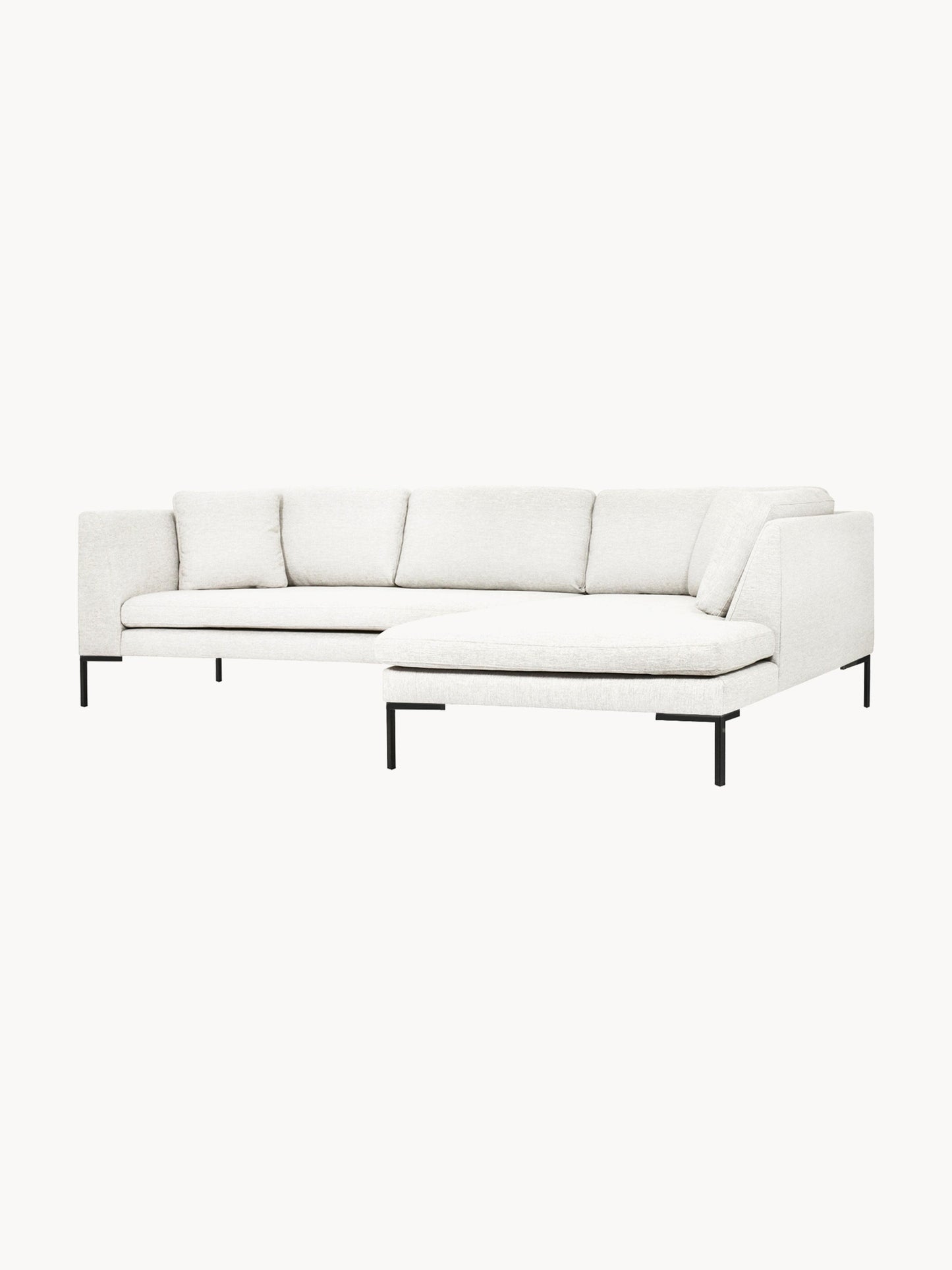 Emlyn Corner Sofa with Metal Legs