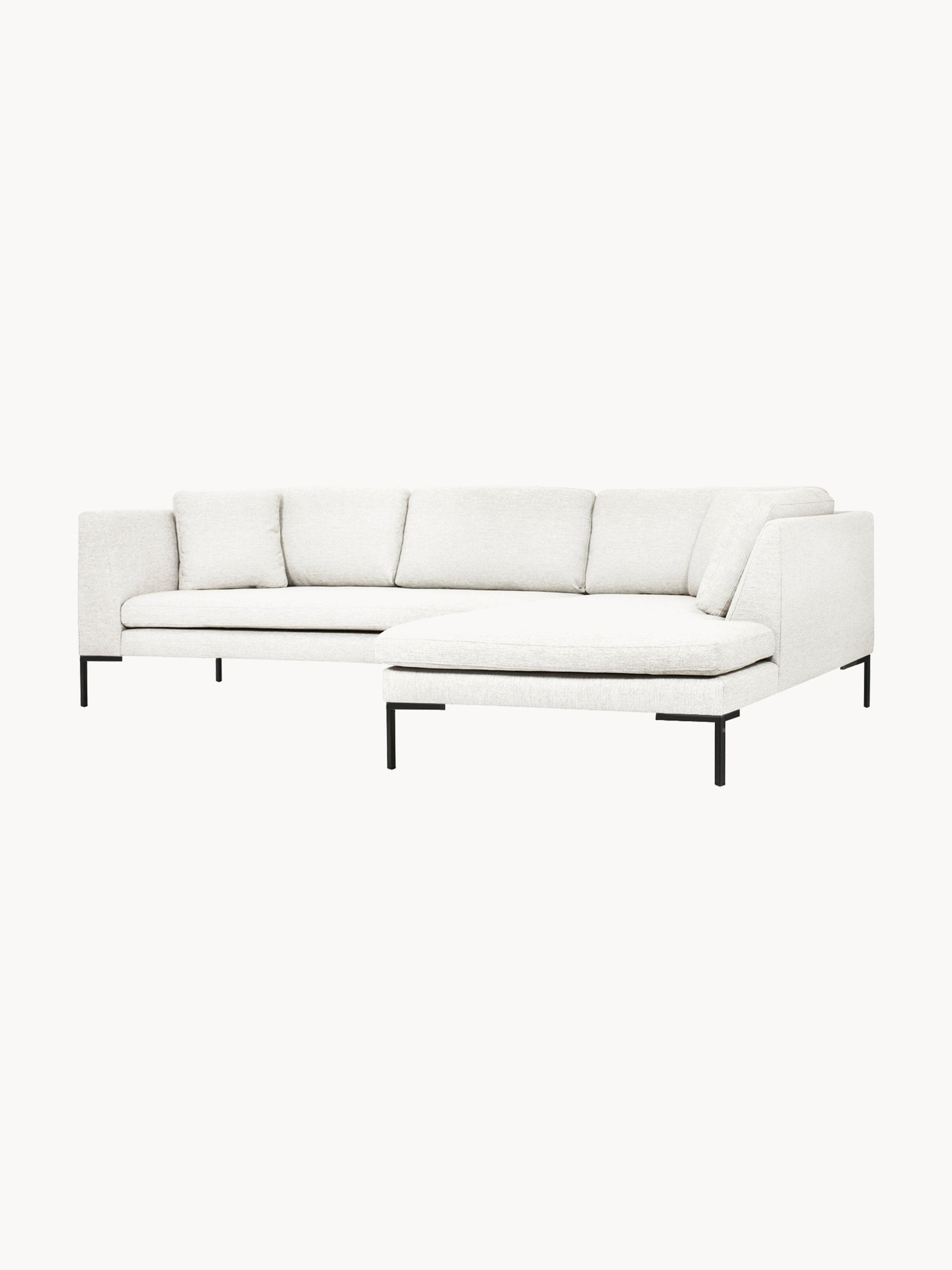 Emlyn Corner Sofa with Metal Legs