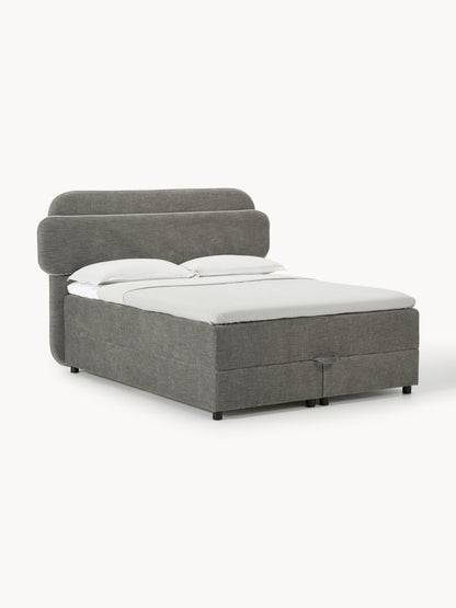 Enrissa Box Spring Bed with Storage