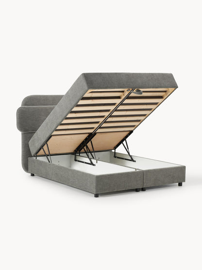 Enrissa Box Spring Bed with Storage