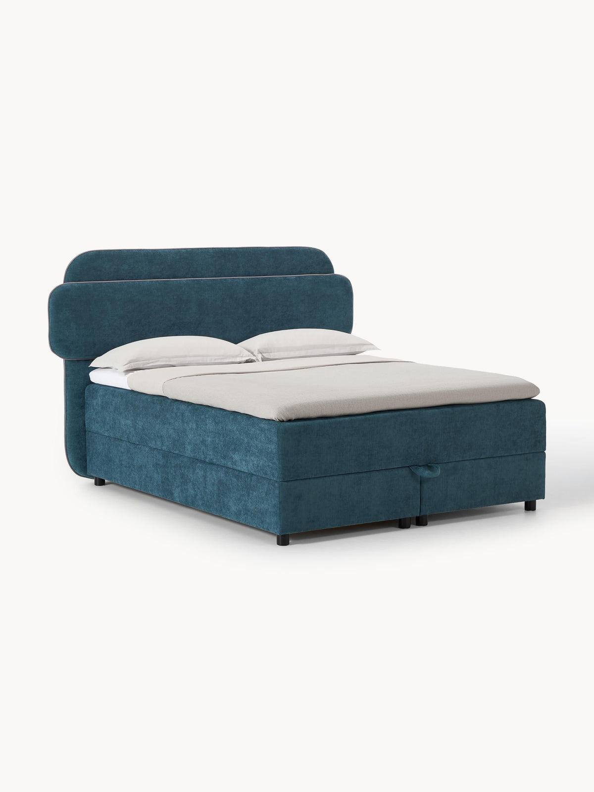 Enrissa Box Spring Bed with Storage