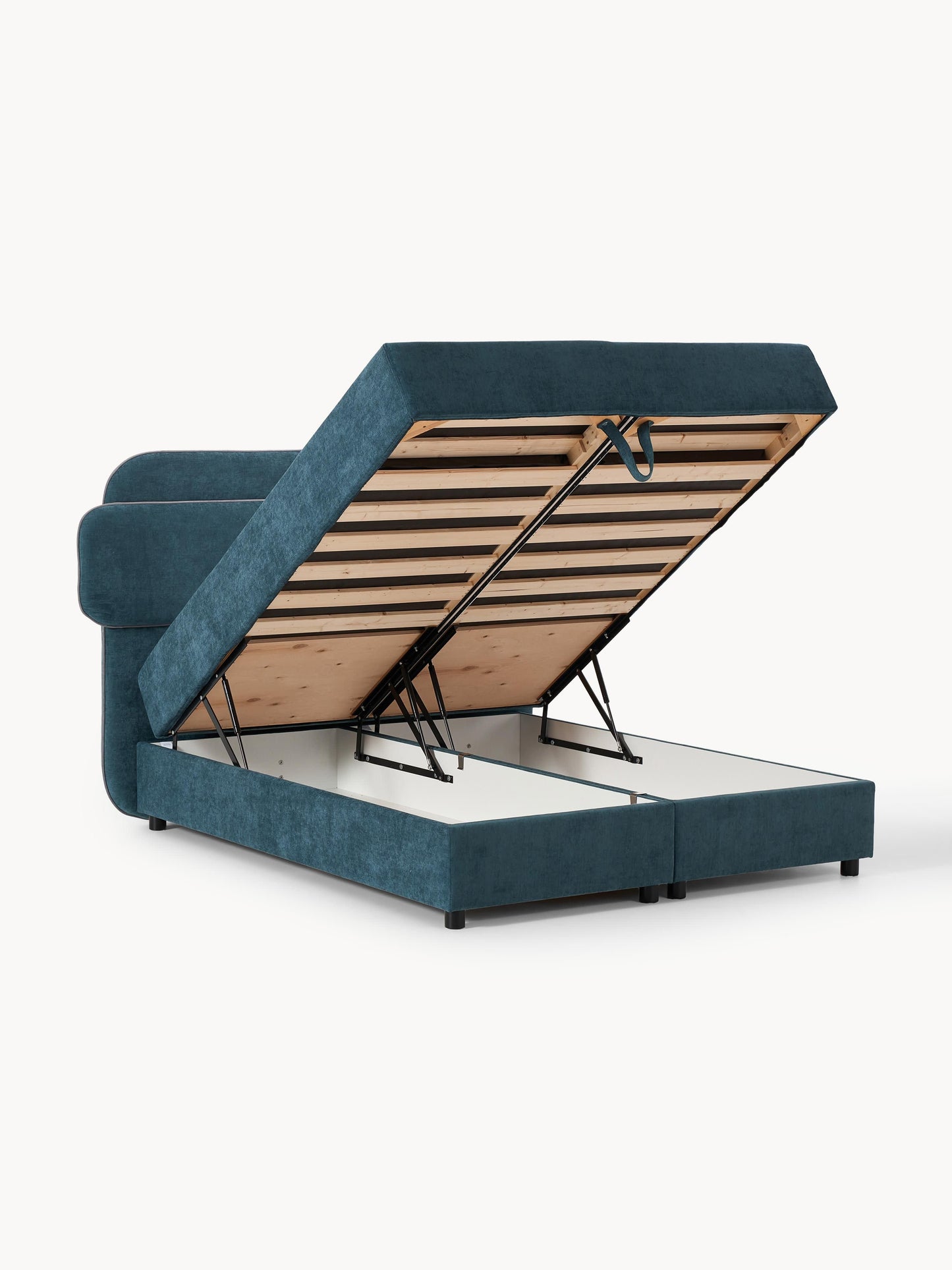 Enrissa Box Spring Bed with Storage