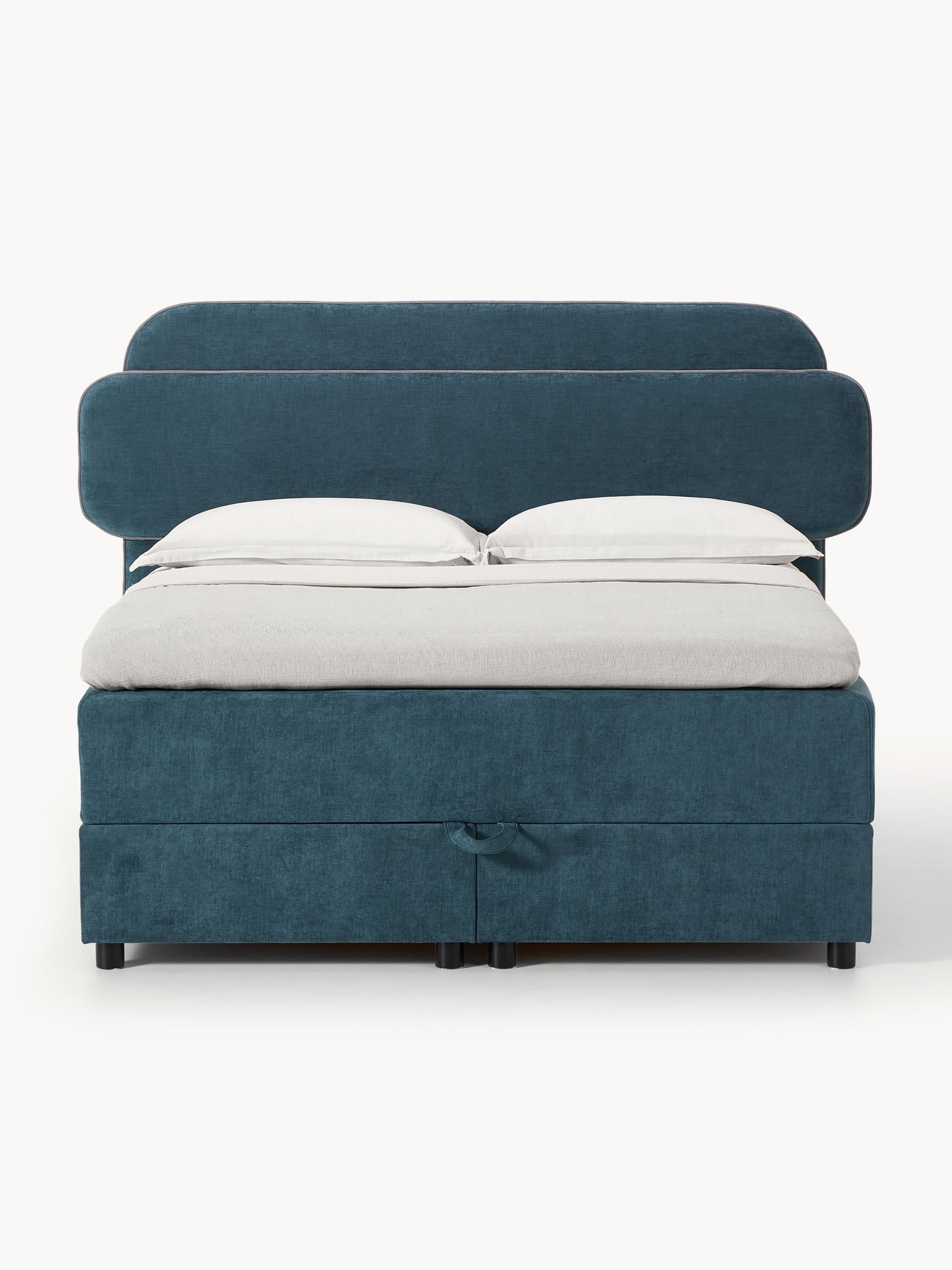 Enrissa Box Spring Bed with Storage