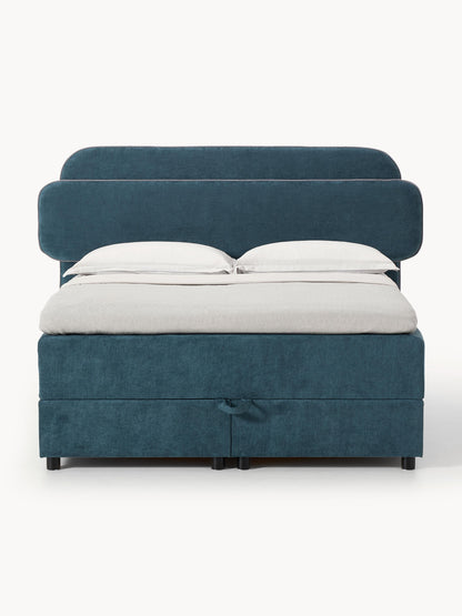 Enrissa Box Spring Bed with Storage