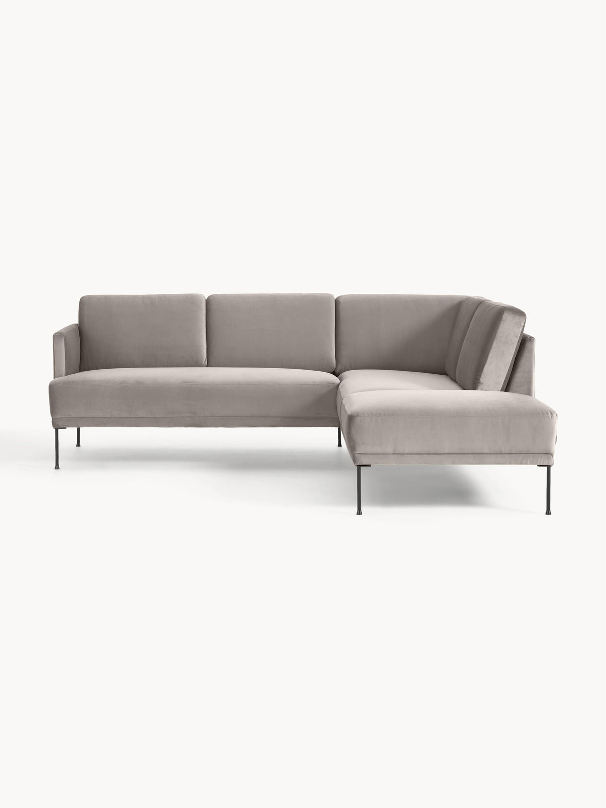 Flunessa Corner Sofa in Velvet