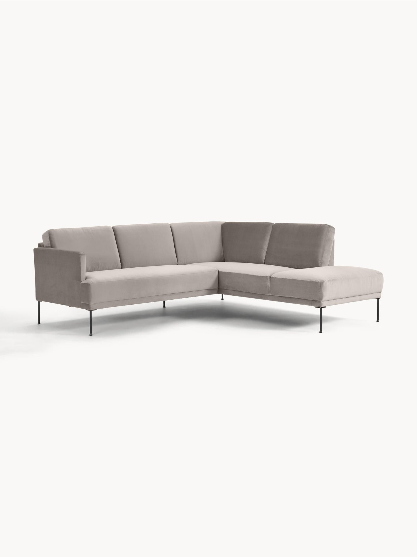 Flunessa Corner Sofa in Velvet