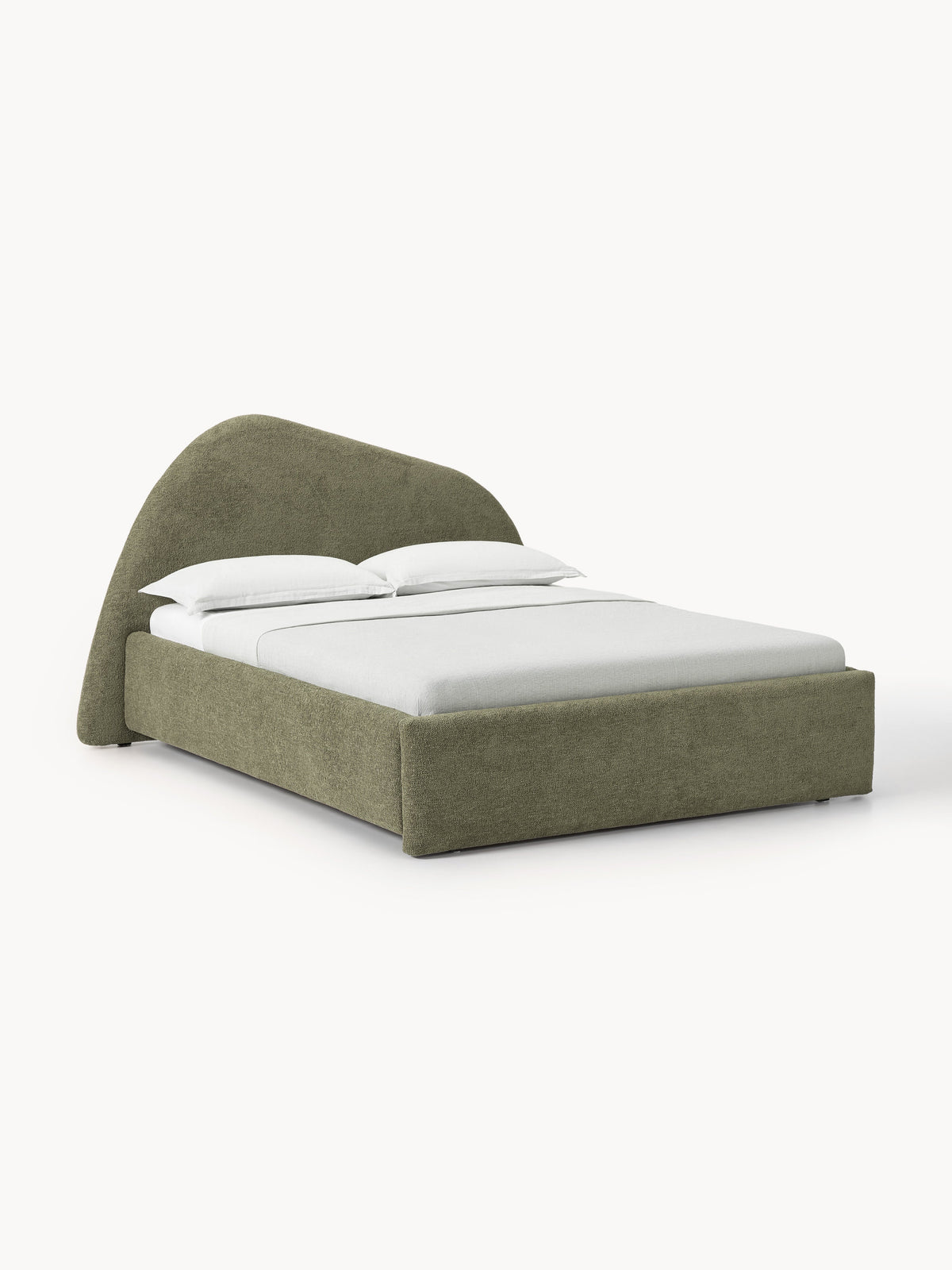 Garrick Upholstered Bouclé Bed