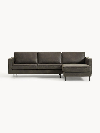 Huntaris Corner Sofa in Leather (3-Seater)