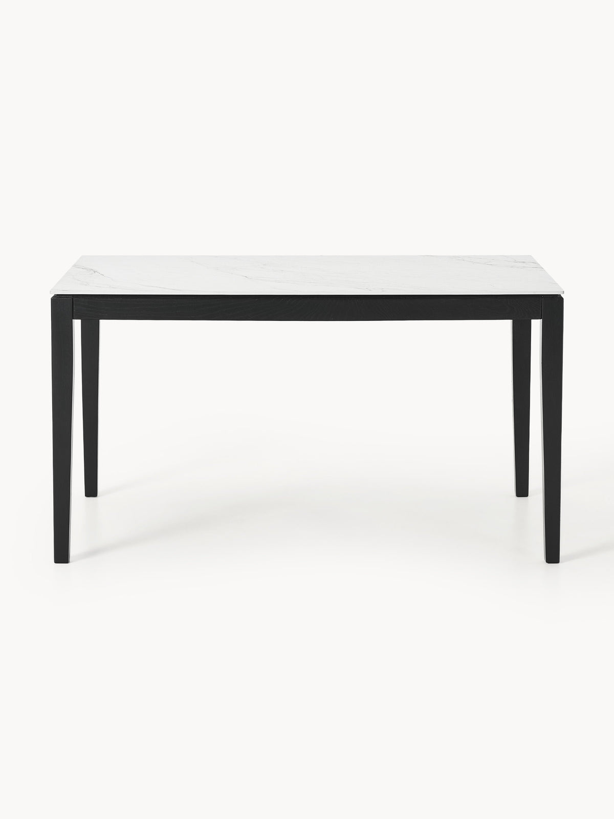 Jackomo Dining Table with Marble-Look Tabletop, in Various Sizes
