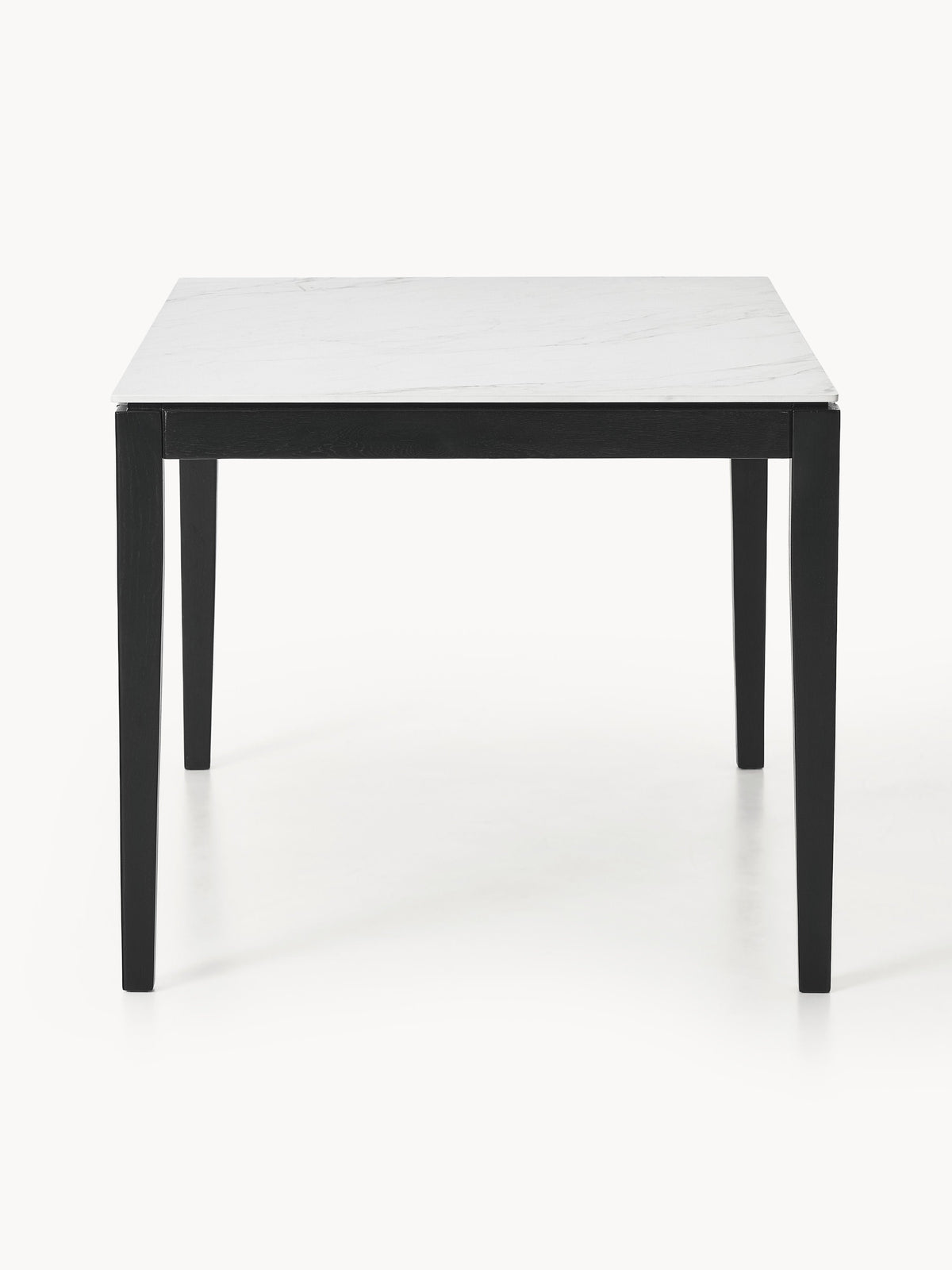 Jackomo Dining Table with Marble-Look Tabletop, in Various Sizes