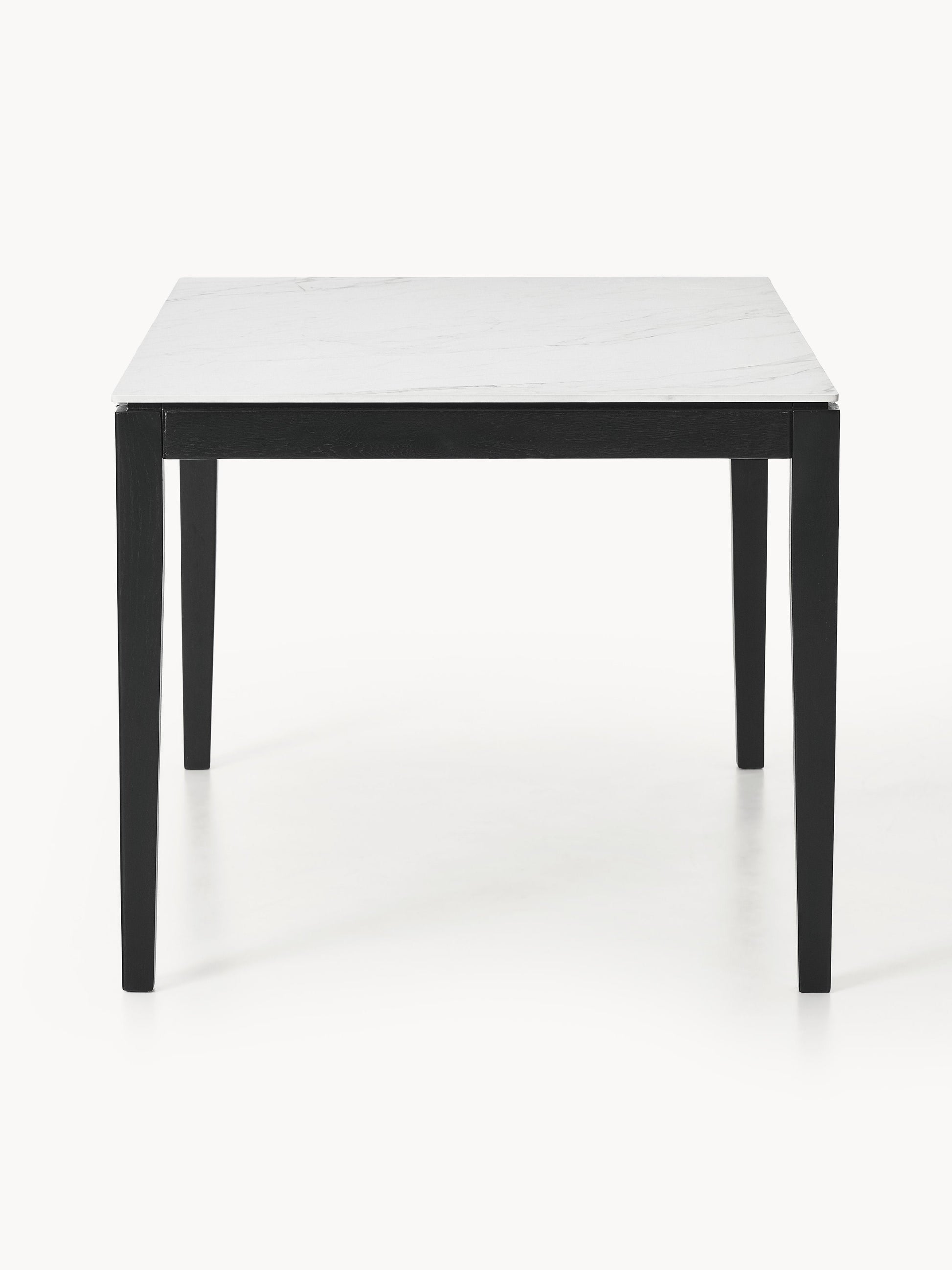 Jackomo Dining Table with Marble-Look Tabletop, in Various Sizes