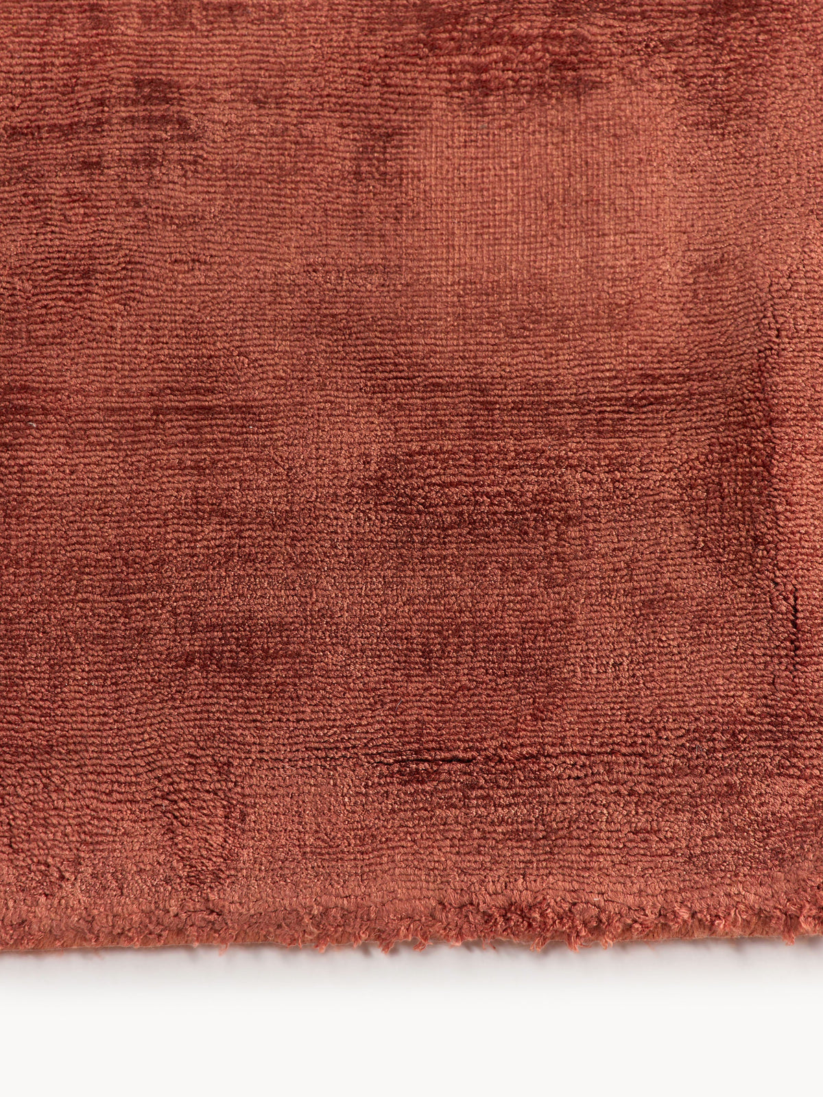Janelva Viscose Rug, Hand-Woven