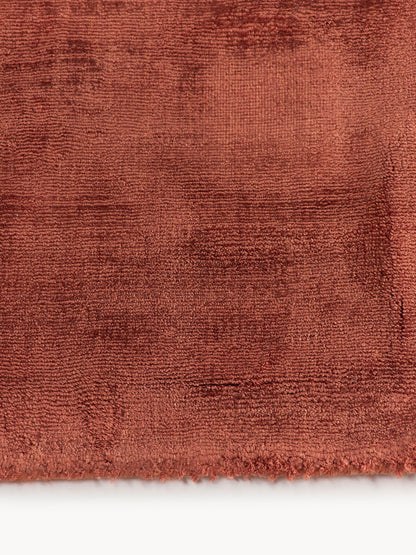 Janelva Viscose Rug, Hand-Woven