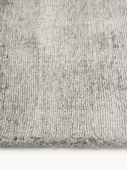 Janelva Viscose Rug, Hand-Woven