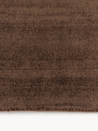 Janelva Viscose Rug, Hand-Woven