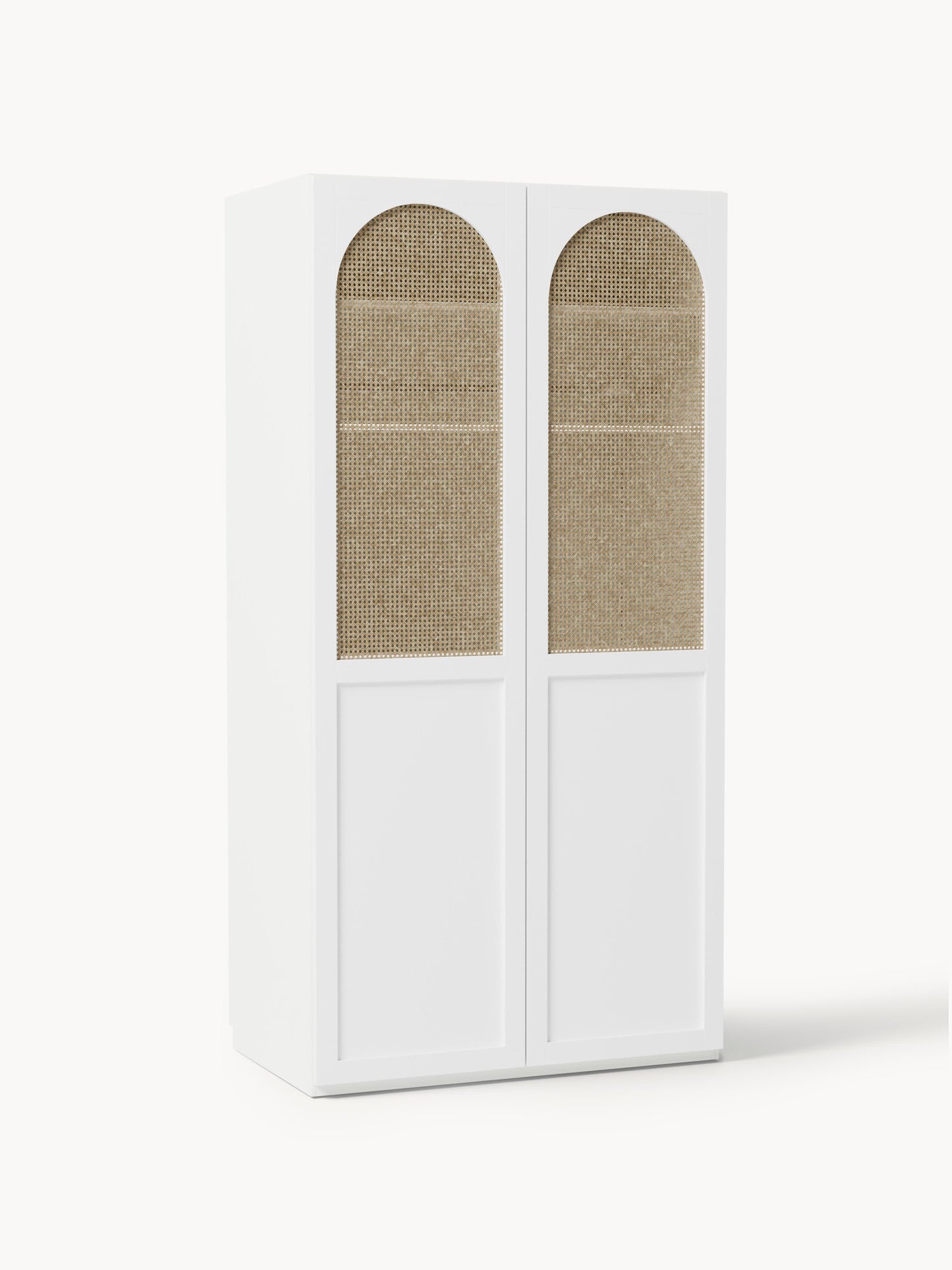 Jeanora Modular Hinged-Door Wardrobe, 100 cm Wide, in Various Sizes