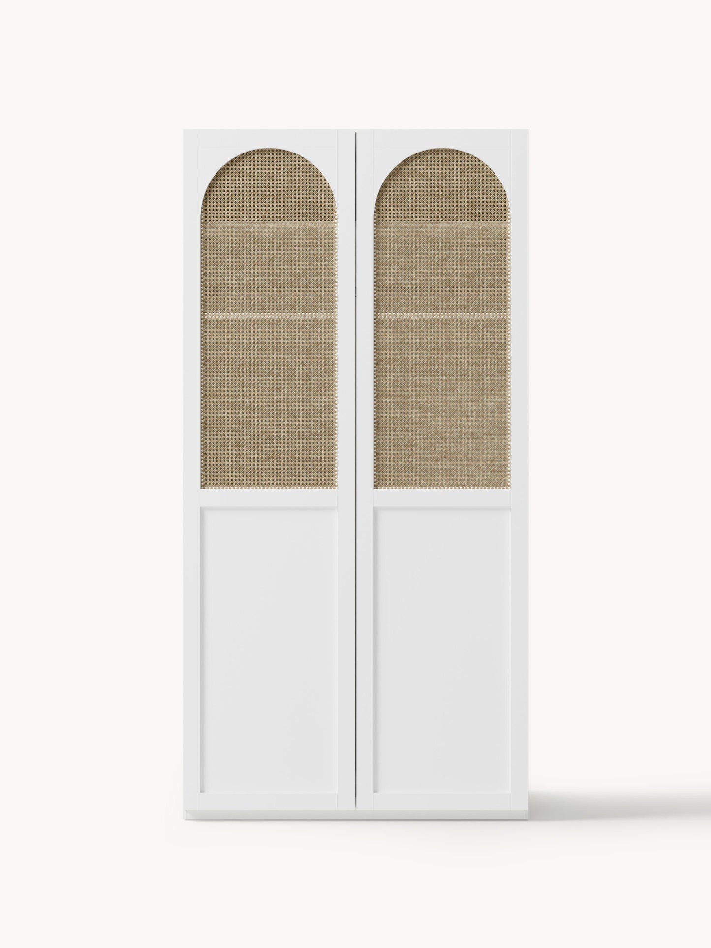 Jeanora Modular Hinged-Door Wardrobe, 100 cm Wide, in Various Sizes