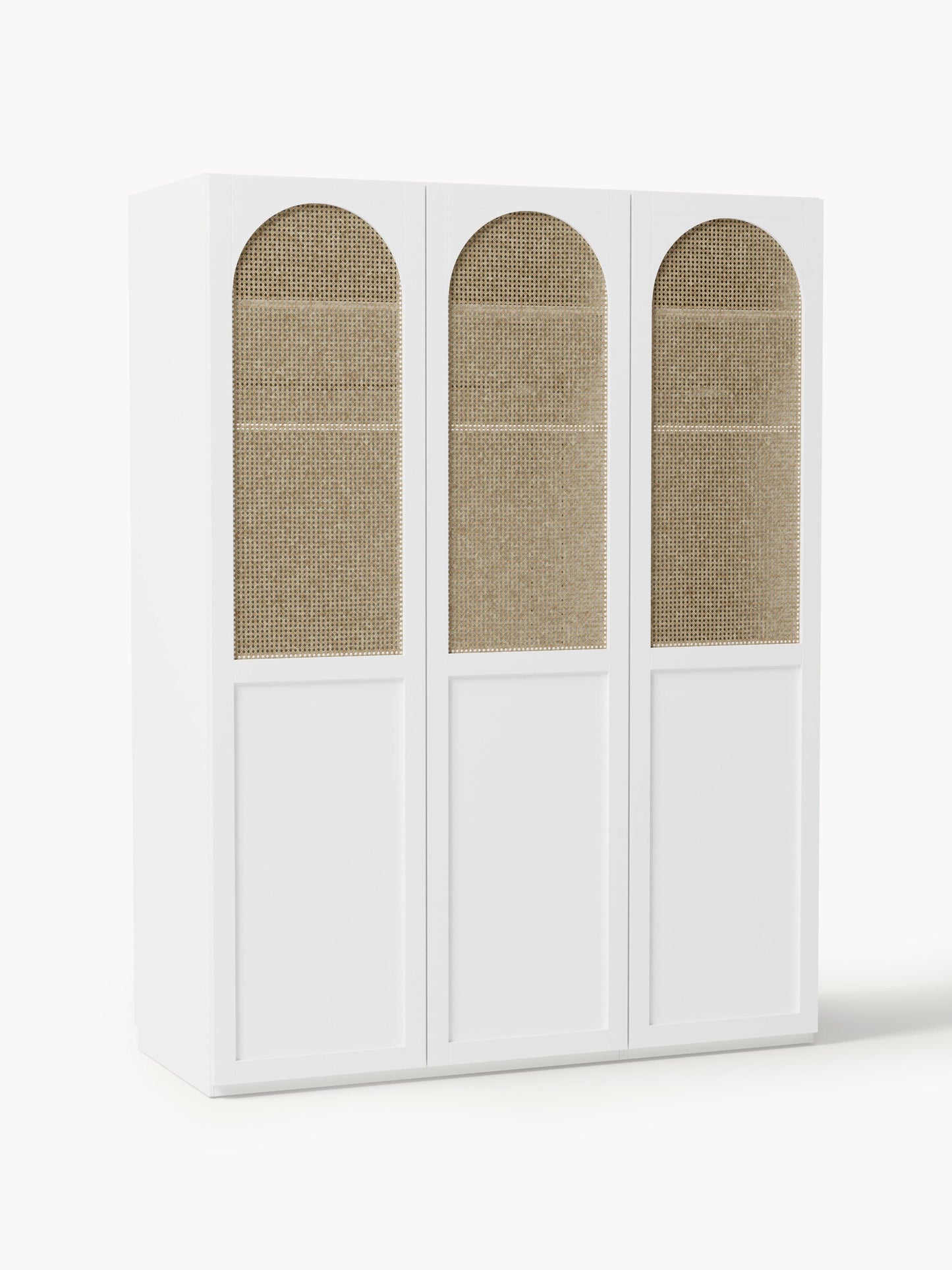Jeanora Modular Hinged-Door Wardrobe, 150 cm Wide, in Various Sizes