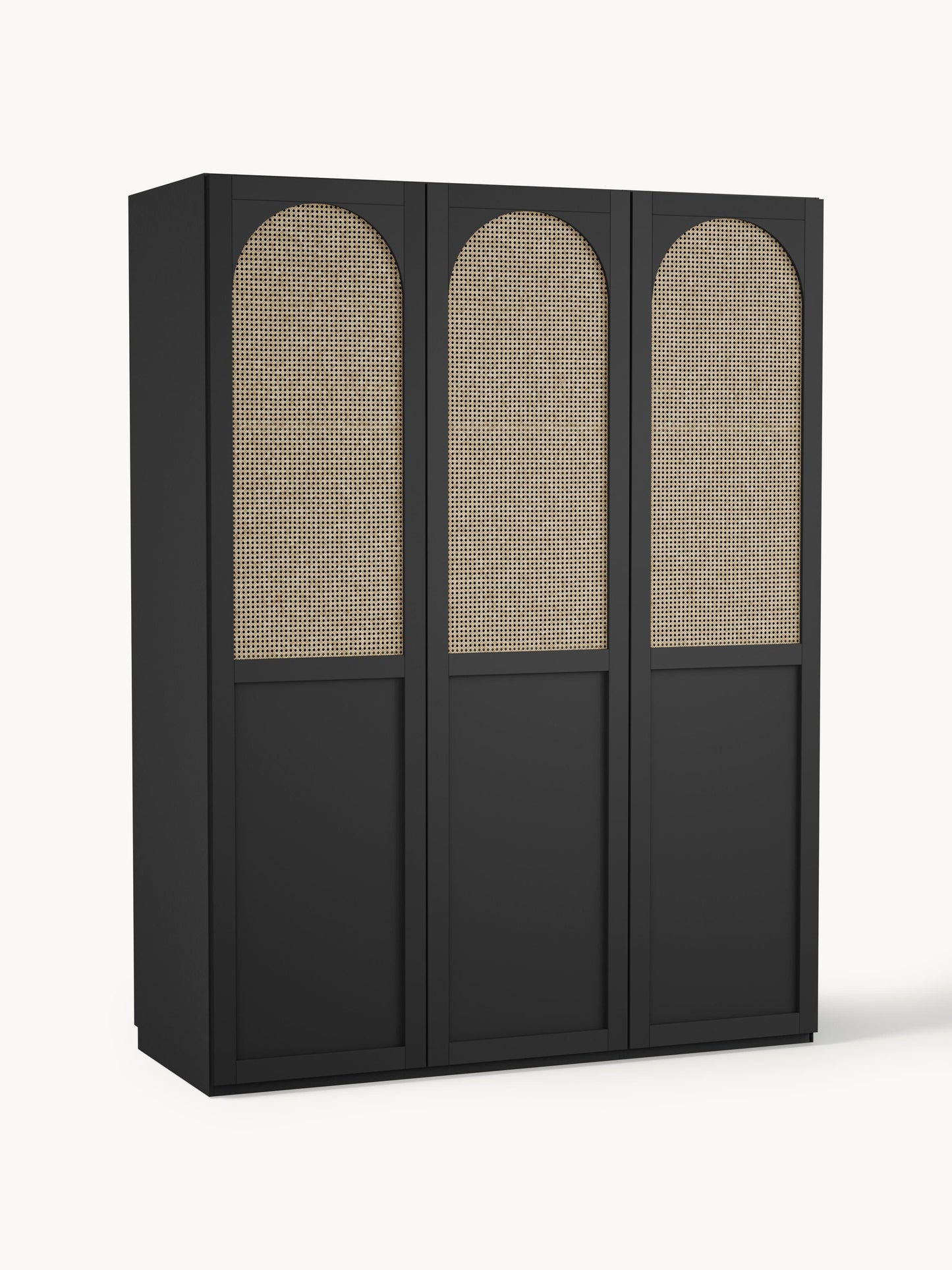 Jeanora Modular Hinged-Door Wardrobe, 150 cm Wide, in Various Sizes