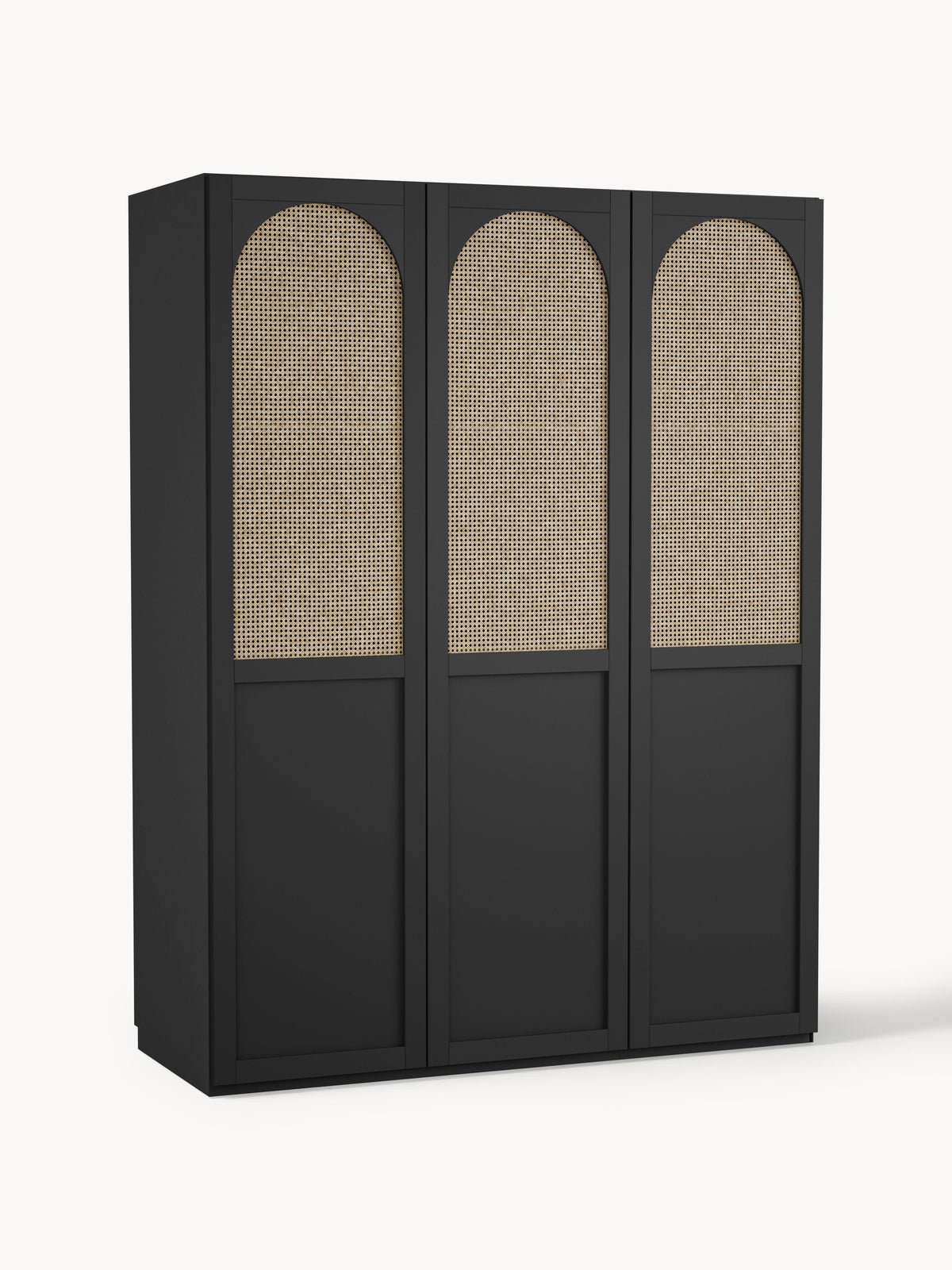 Jeanora Modular Hinged-Door Wardrobe, 150 cm Wide, in Various Sizes