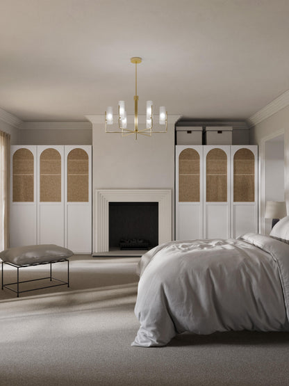 Jeanora Modular Hinged-Door Wardrobe, 50 cm Wide, in Various Sizes