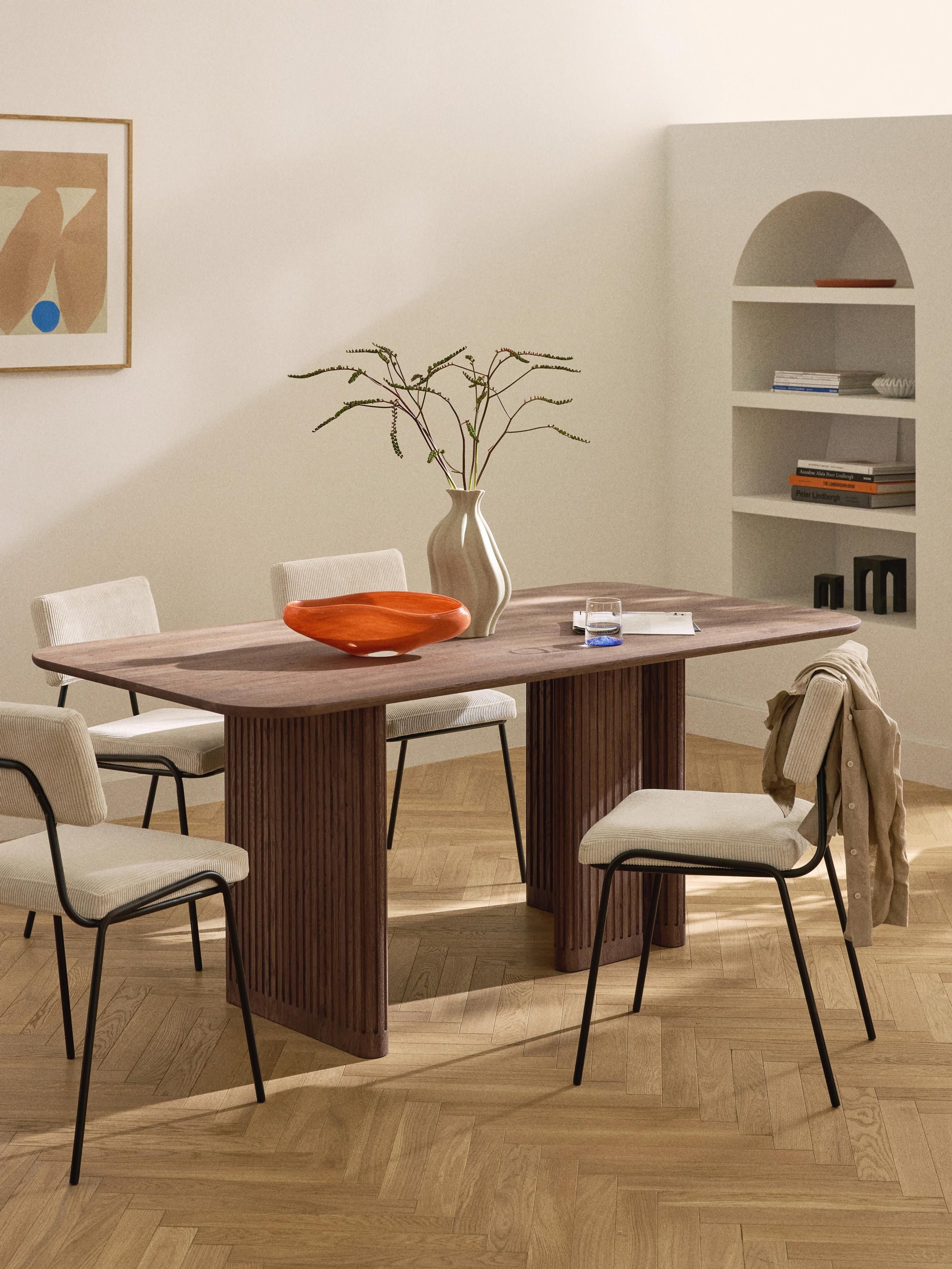 Jolanne Dining Table in Oak, in Various Sizes