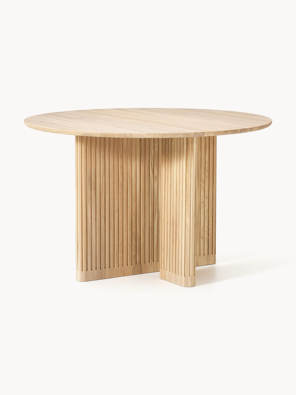 Jolanne Round Oak Dining Table, Ø 120 cm