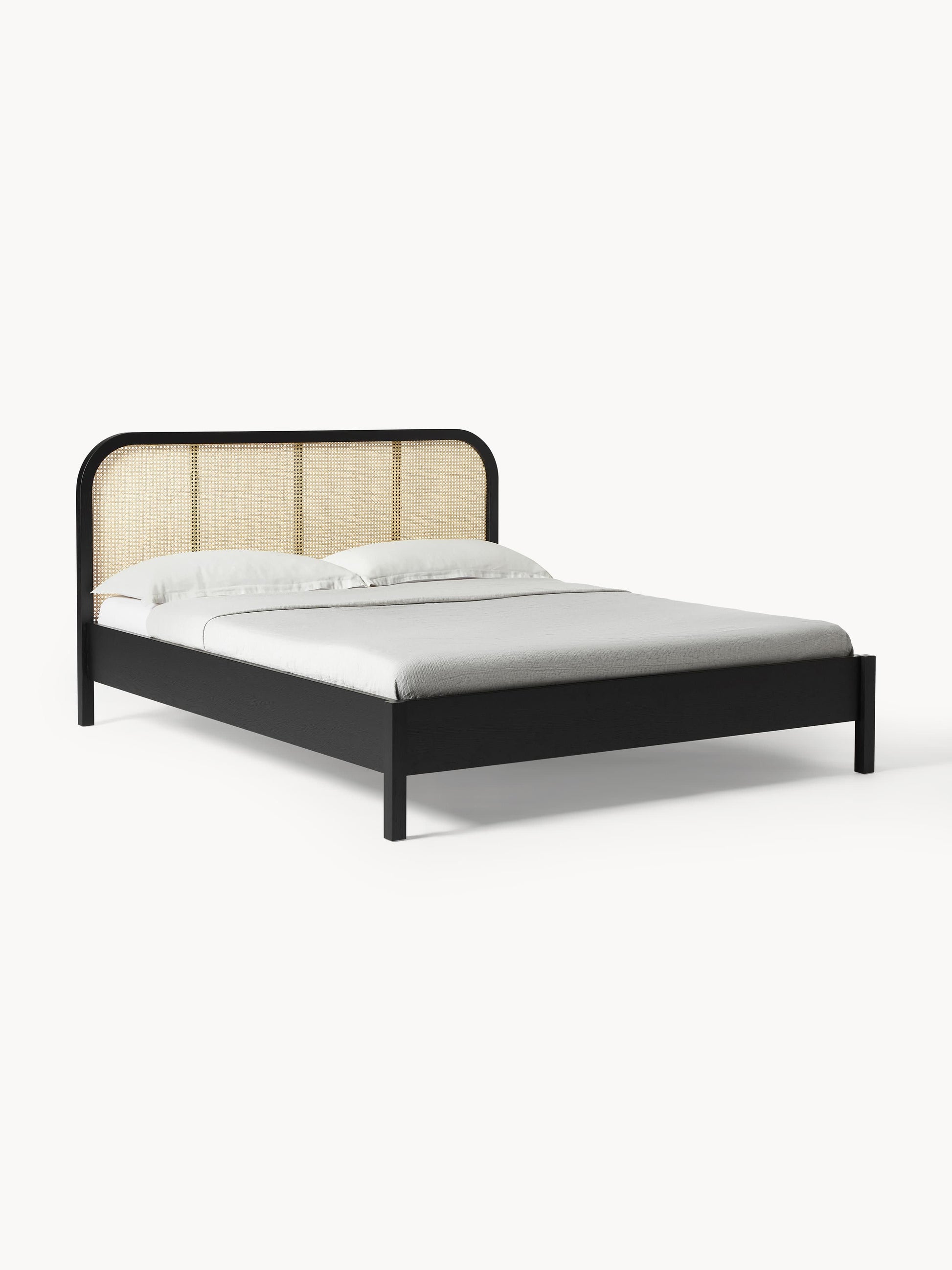 Jonquist Wooden Bed with Vienna Cane Headboard