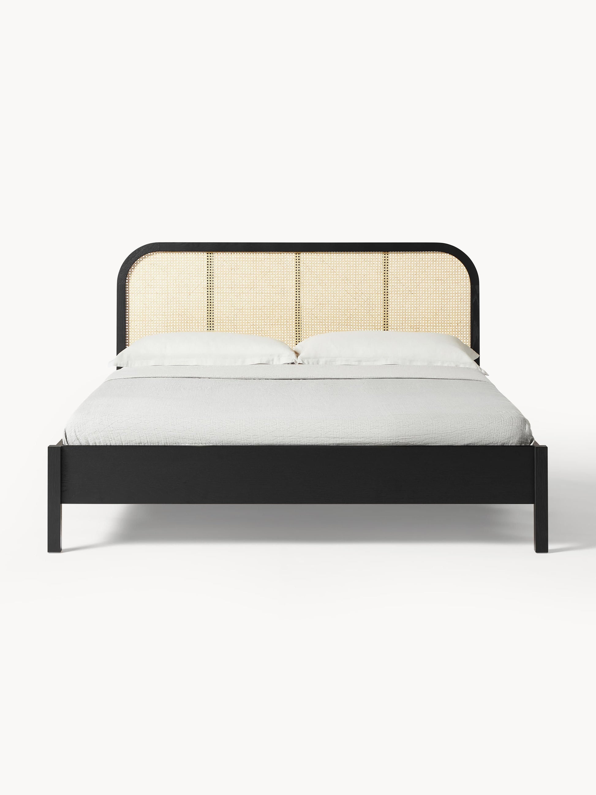 Jonquist Wooden Bed with Vienna Cane Headboard