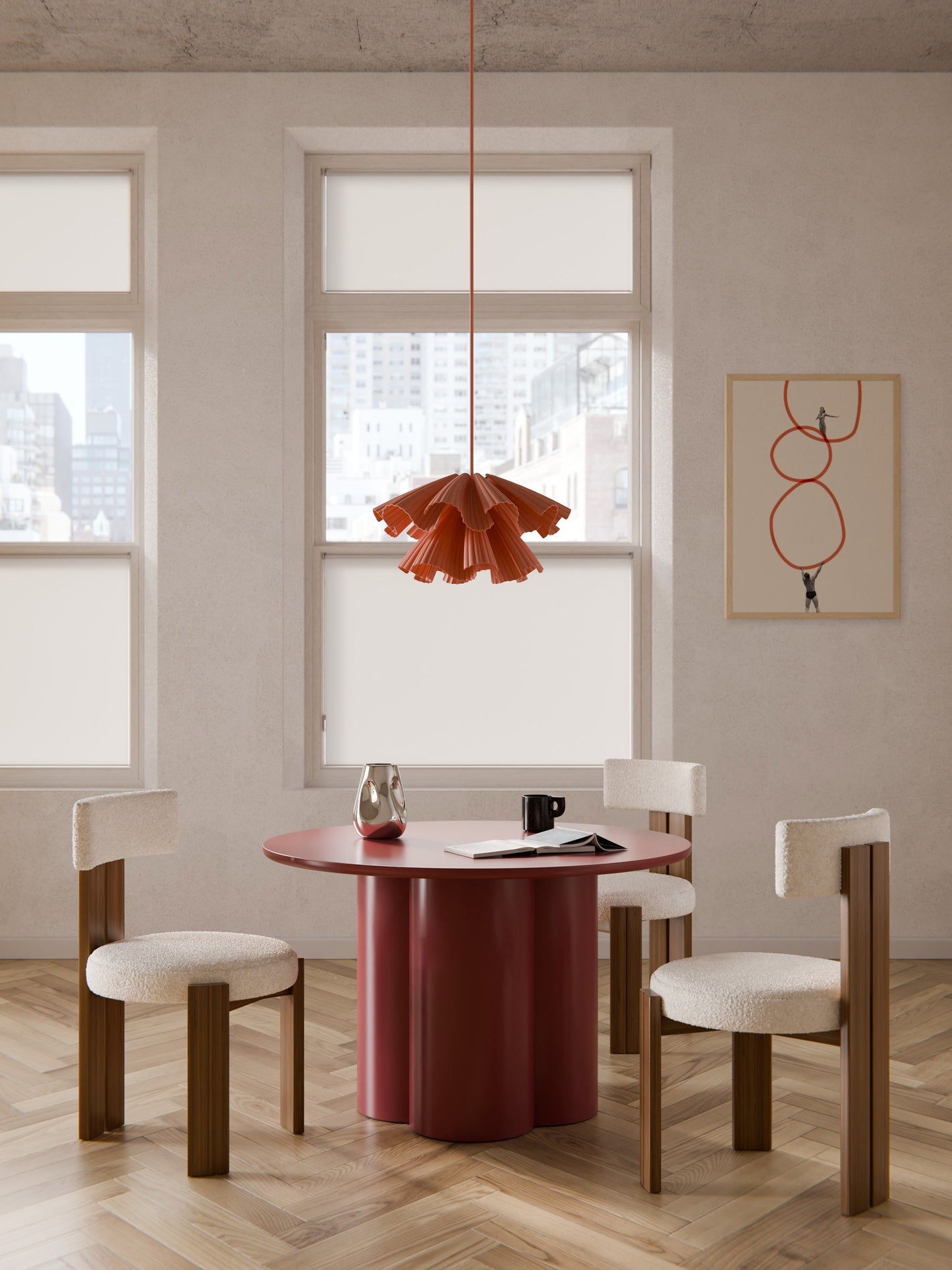 Kevarra Round Dining Table, Ø 120 cm