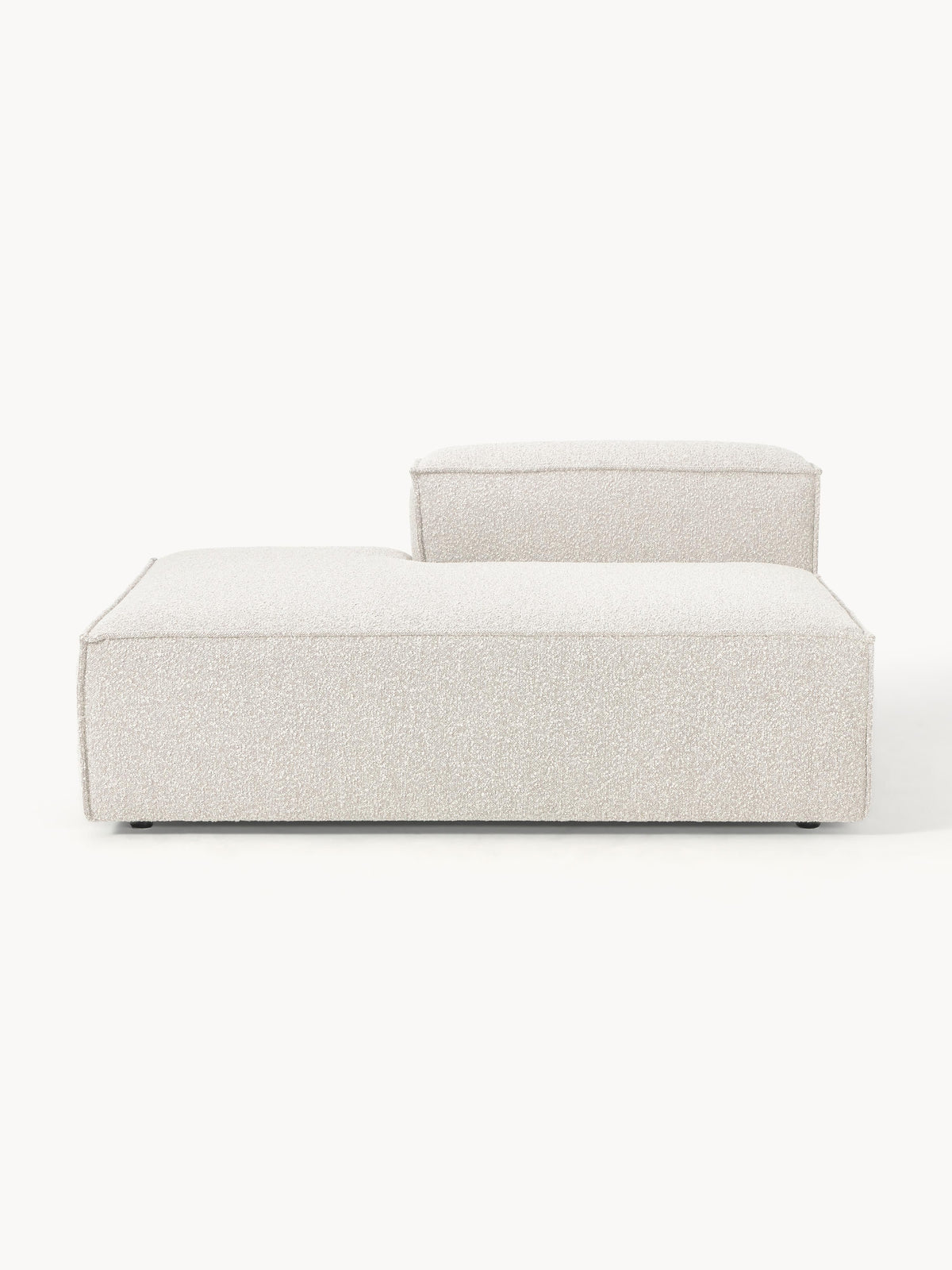 Lensford Bouclé Ottoman Module