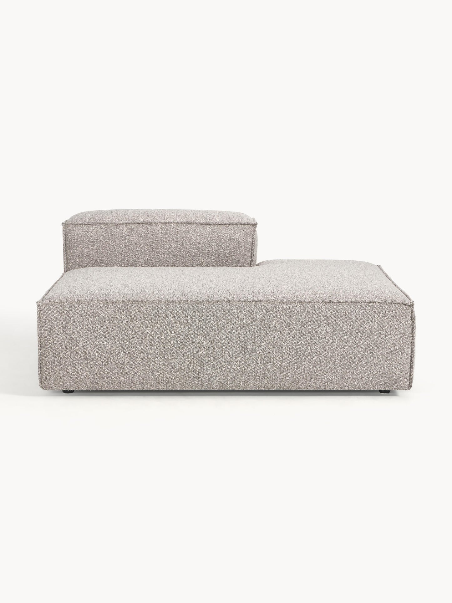 Lensford Bouclé Ottoman Module