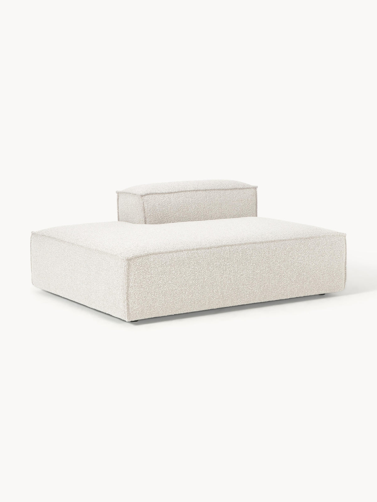 Lensford Bouclé Ottoman Module