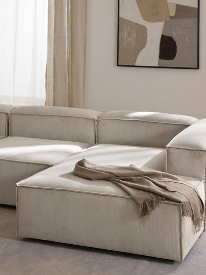 Lensford Corduroy Ottoman Corner Module