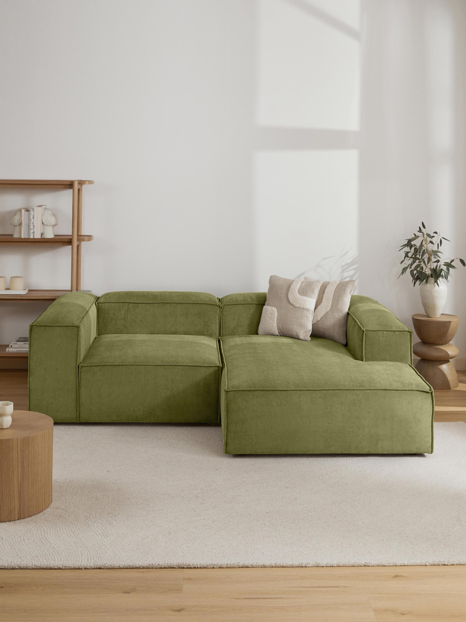 Lensford Corduroy Ottoman Corner Module