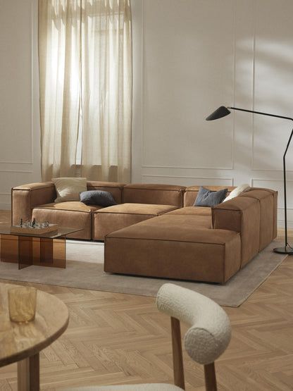 Lensford Leather Ottoman Module