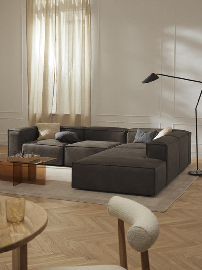 Lensford Leather Ottoman Module