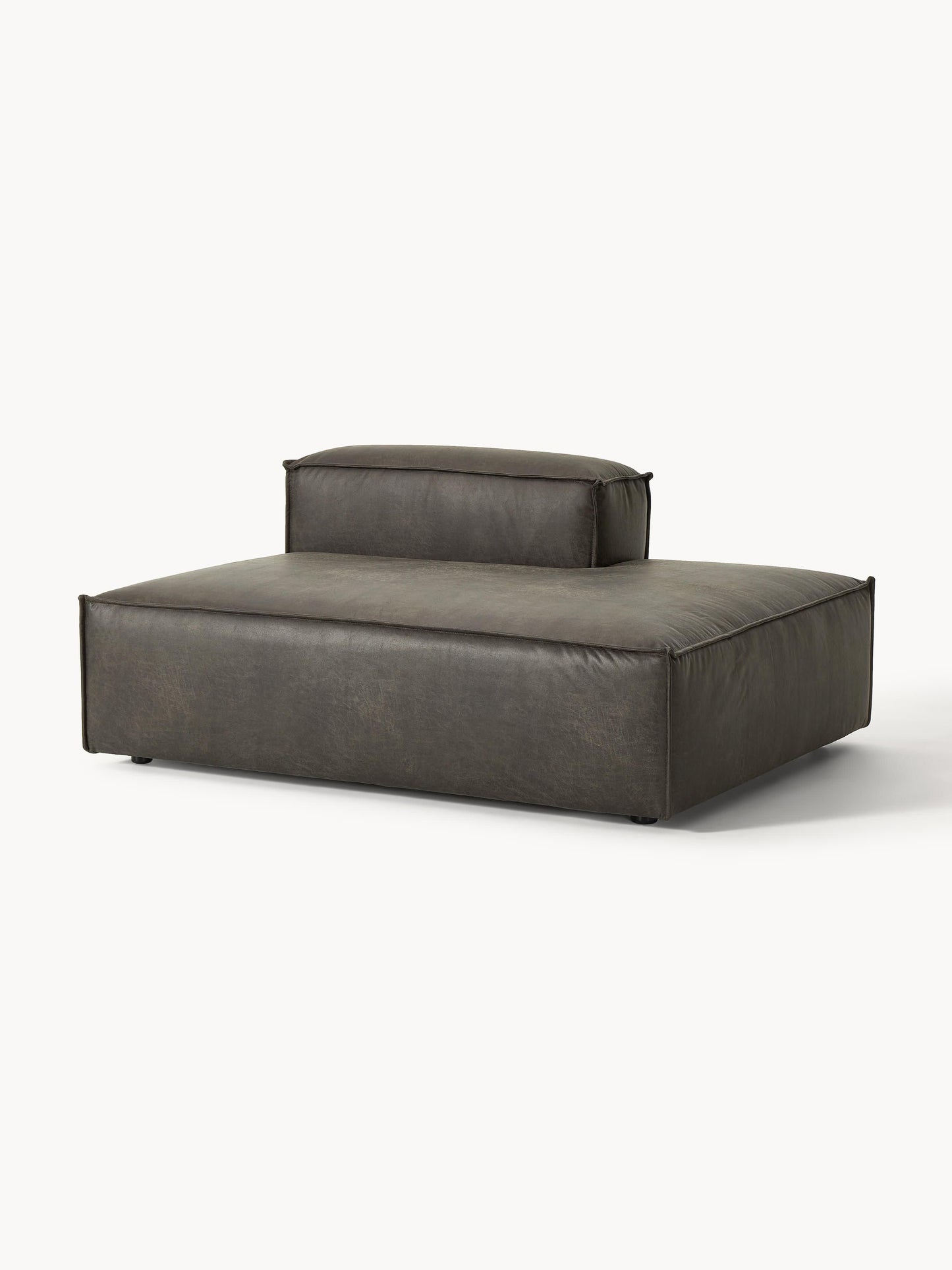 Lensford Leather Ottoman Module