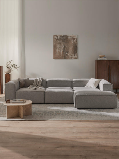 Lensford Modular Bouclé Corner Sofa (4-Seater)