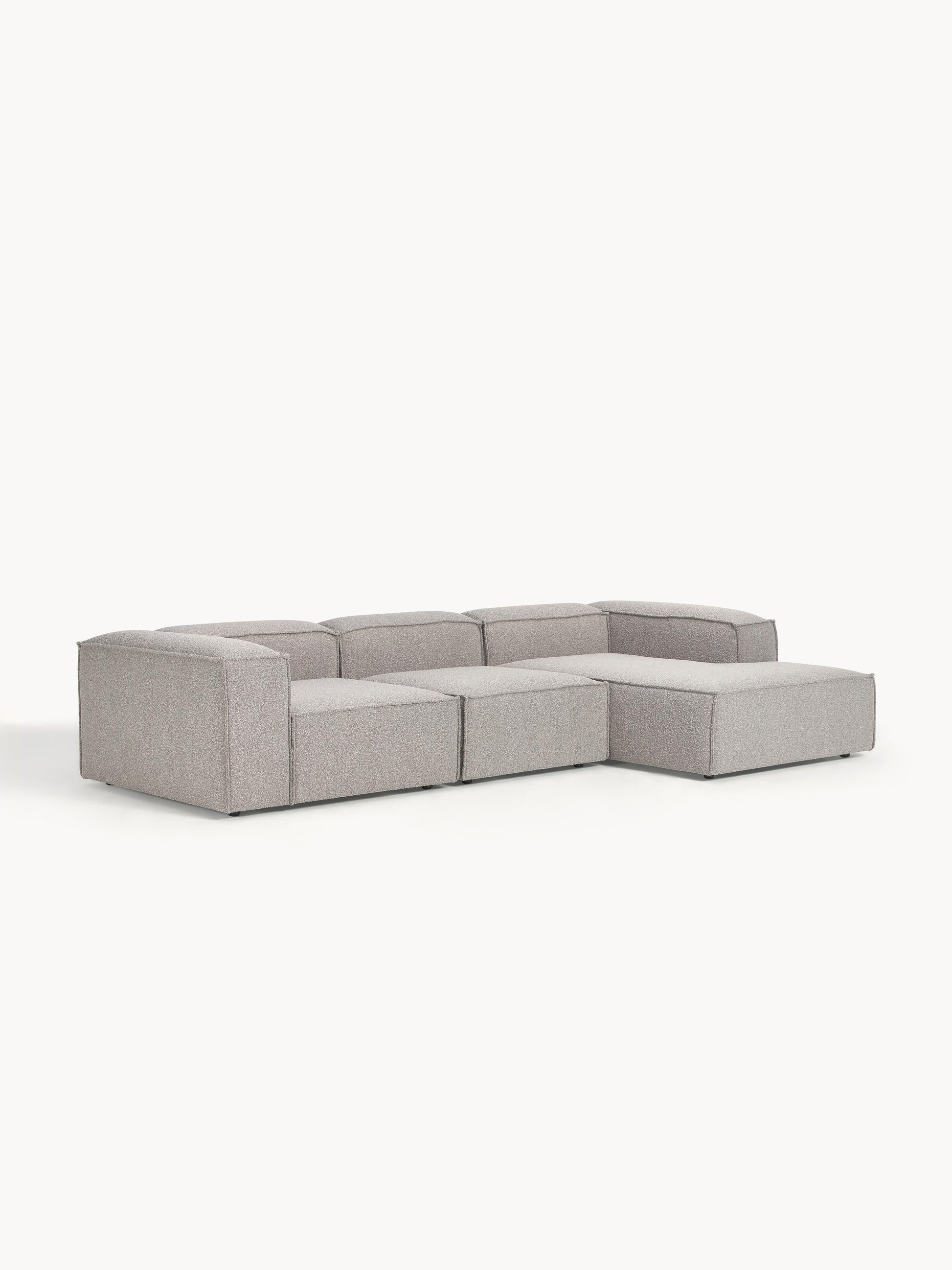 Lensford Modular Bouclé Corner Sofa (4-Seater)