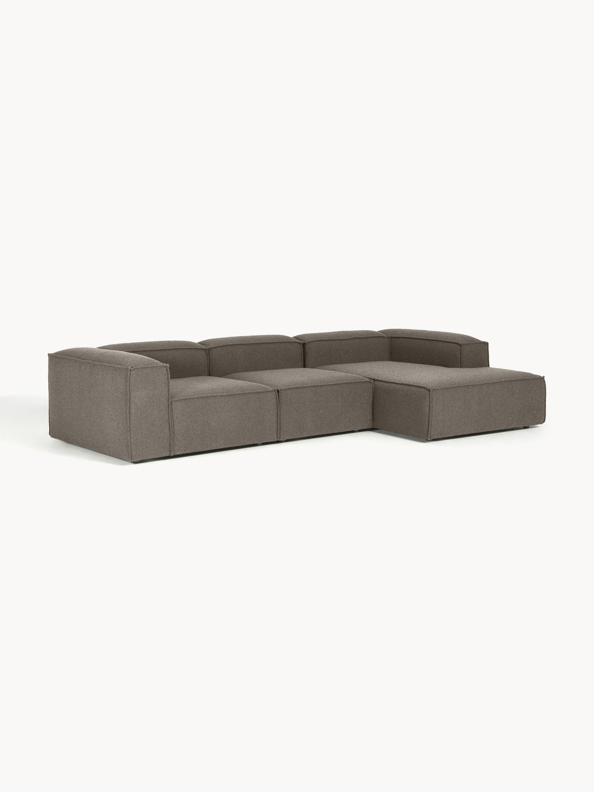 Lensford Modular Bouclé Corner Sofa (4-Seater)