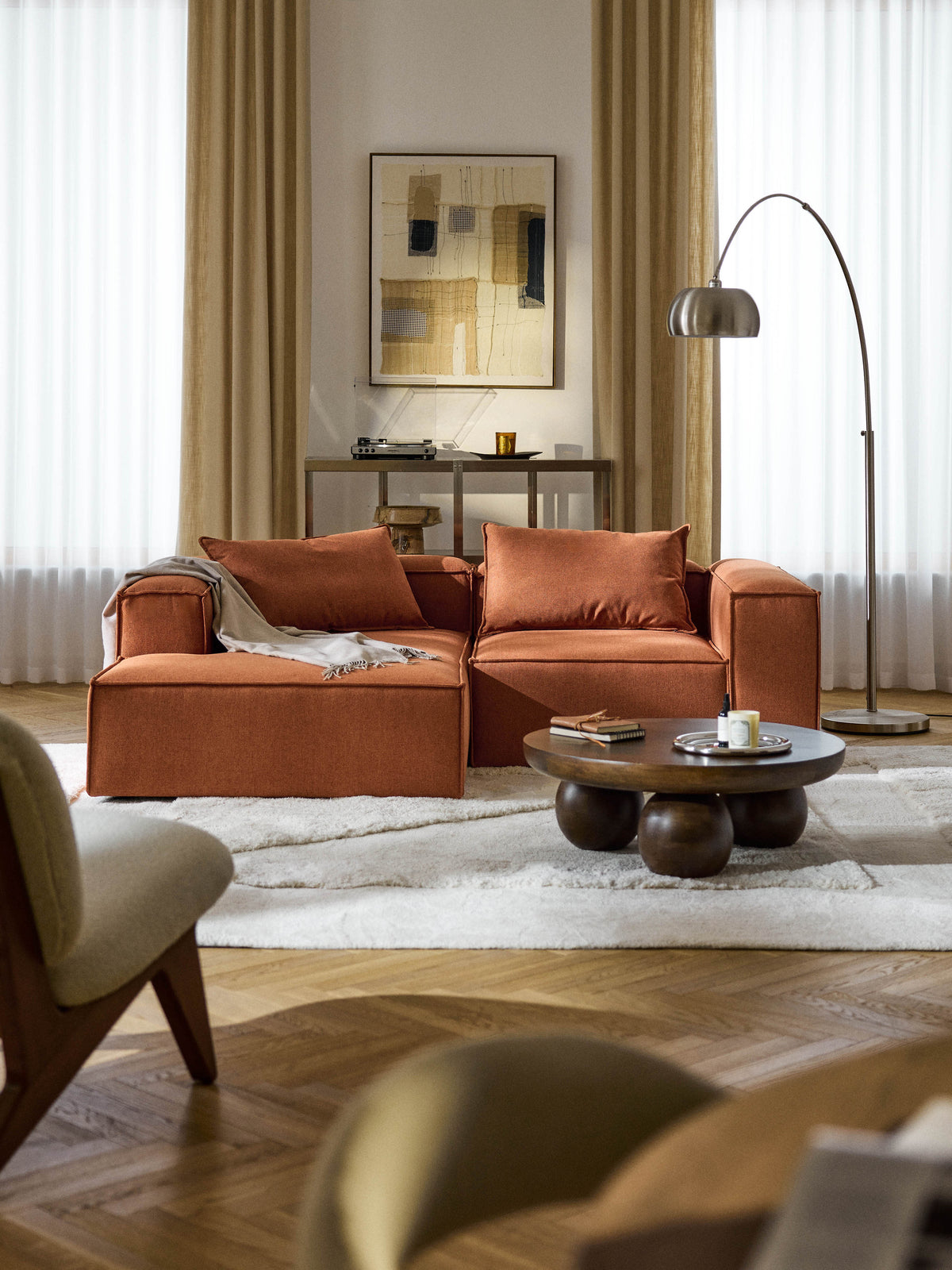 Lensford Modular Corner Sofa (2-Seater)