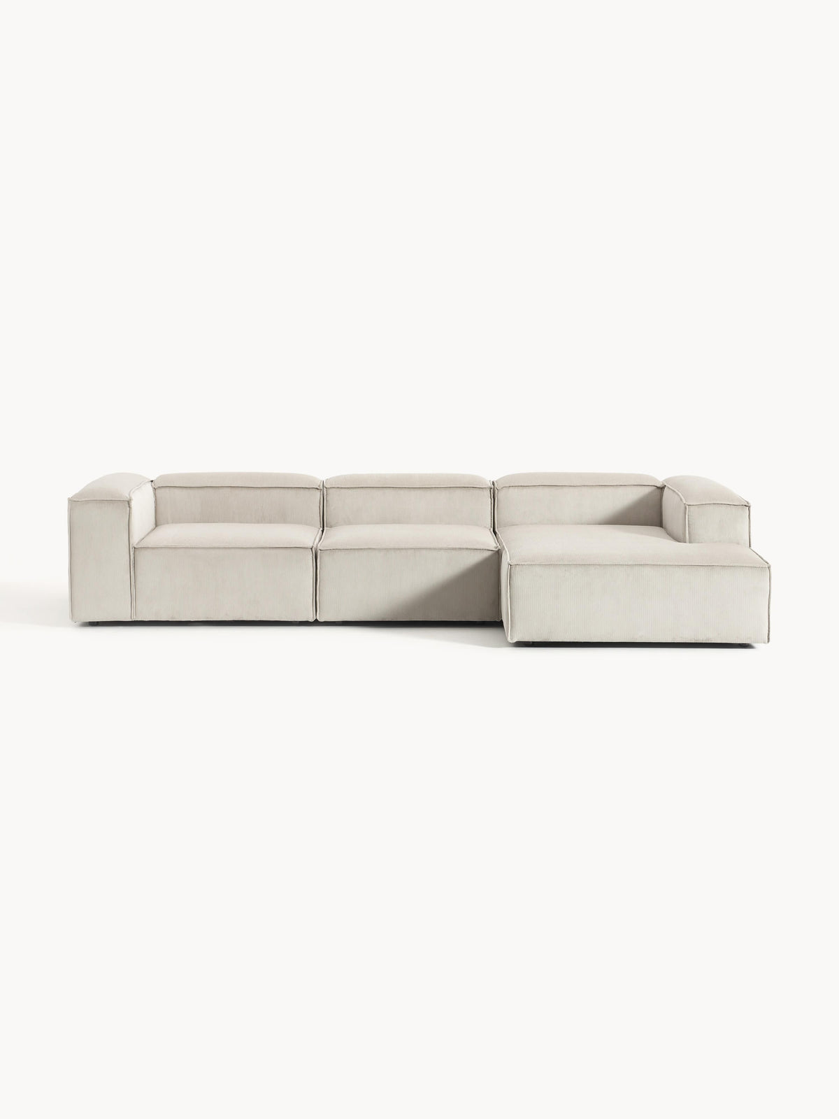 Lensford Modular Corner Sofa (4-Seater) in Corduroy