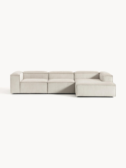 Lensford Modular Corner Sofa (4-Seater) in Corduroy