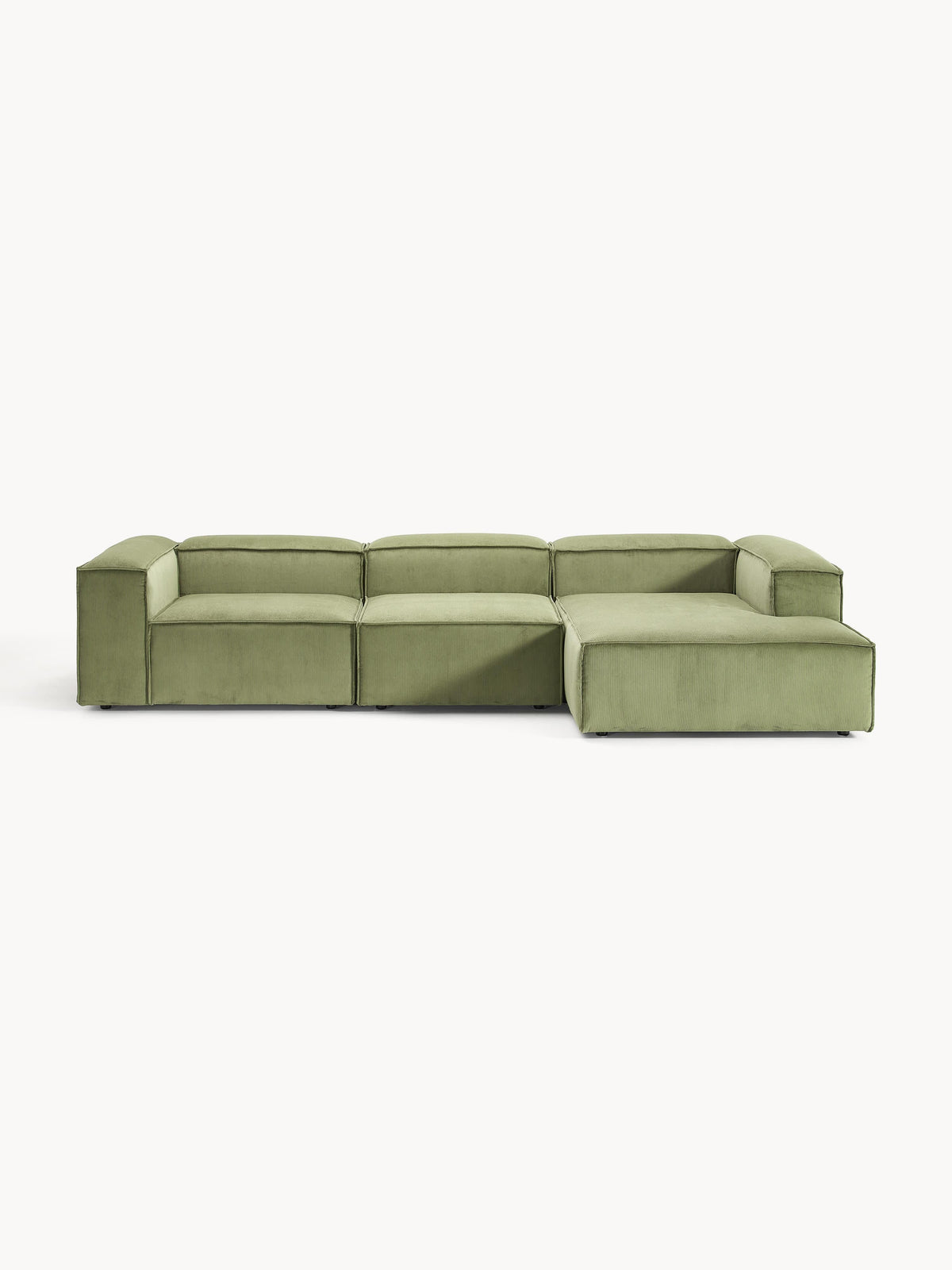 Lensford Modular Corner Sofa (4-Seater) in Corduroy