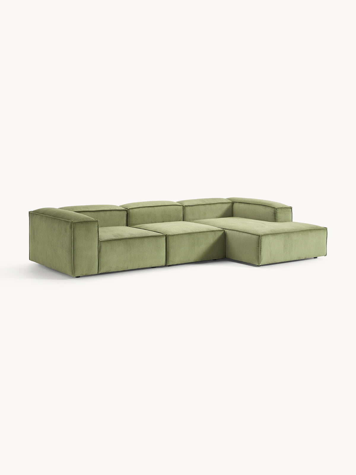 Lensford Modular Corner Sofa (4-Seater) in Corduroy